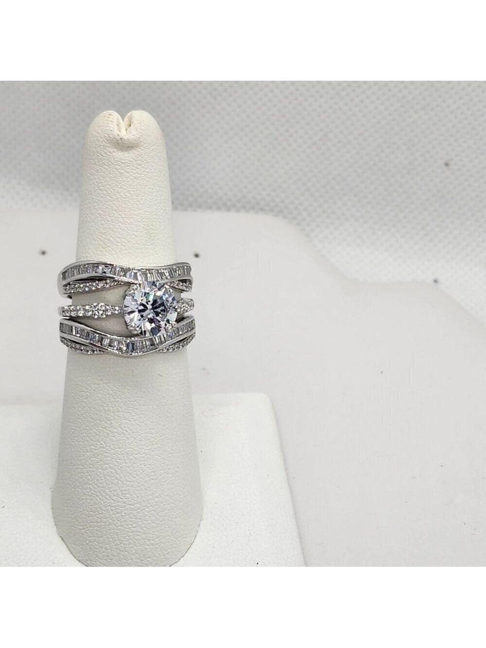 Brand New Sterling Silver 925 3pc Ring